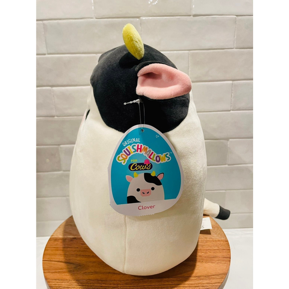 12" Clover the Bull Squishmallows COWS Exclusive - Picture 2 of 3